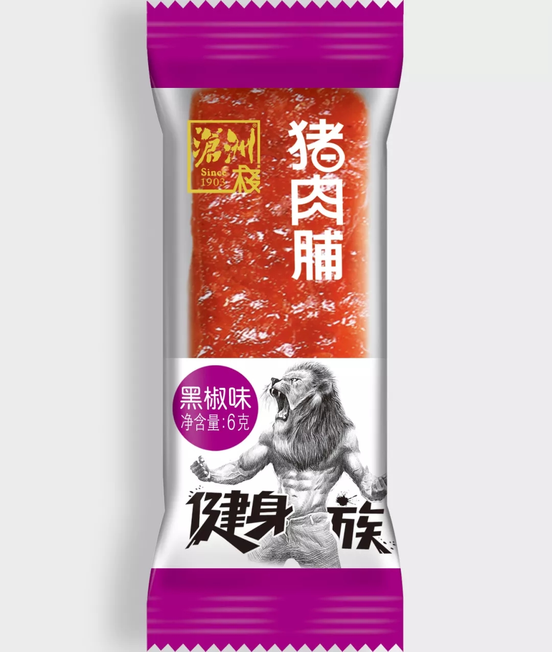 黑椒豬肉脯